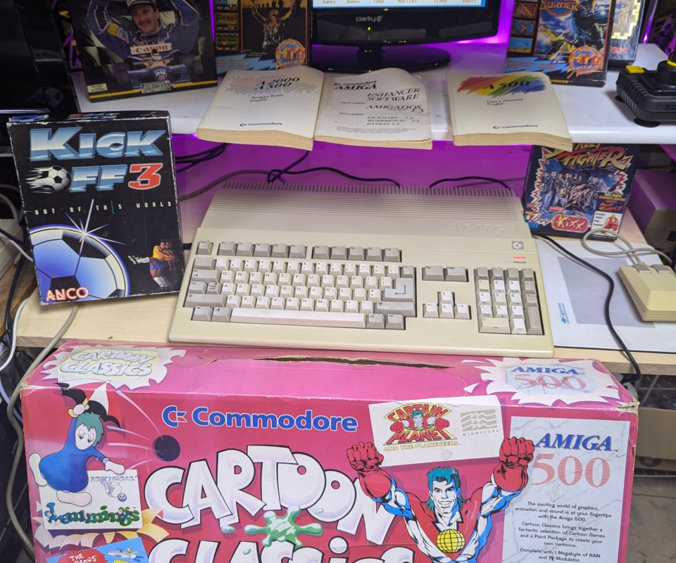 Commodore Amiga 500 Pistorm Boxed