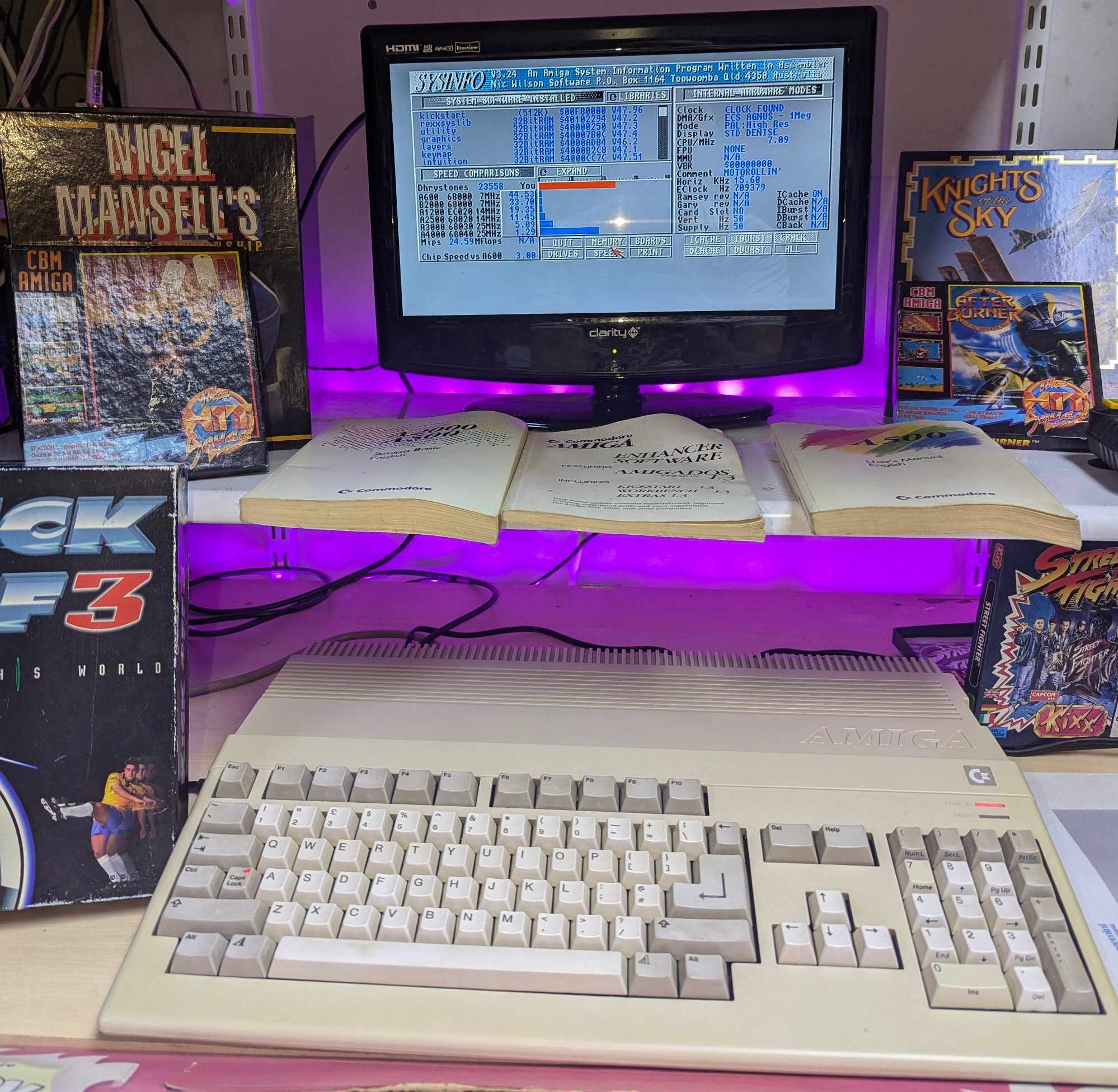 Commodore Amiga 500 Pistorm Boxed