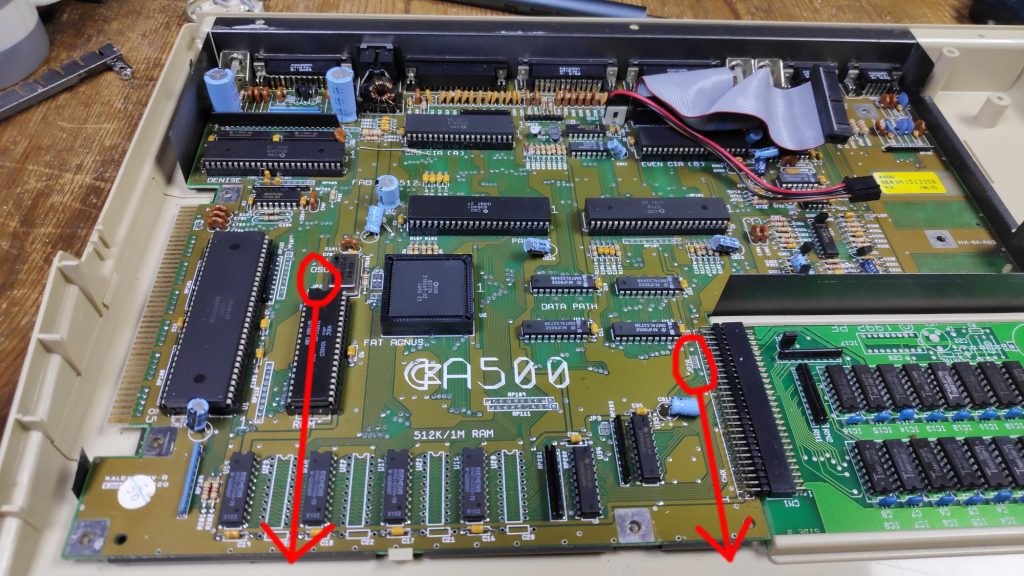 Commodore Amiga 500 1Mb Chip Ram Mod