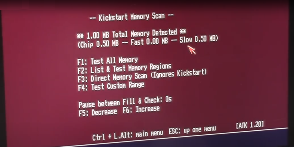 Commodore Amiga 500 1Mb Chip Ram Mod