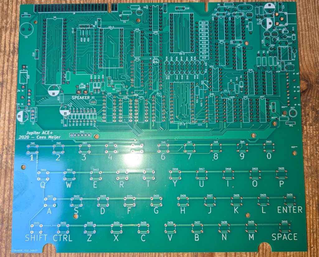 Building a Jupiter Ace
