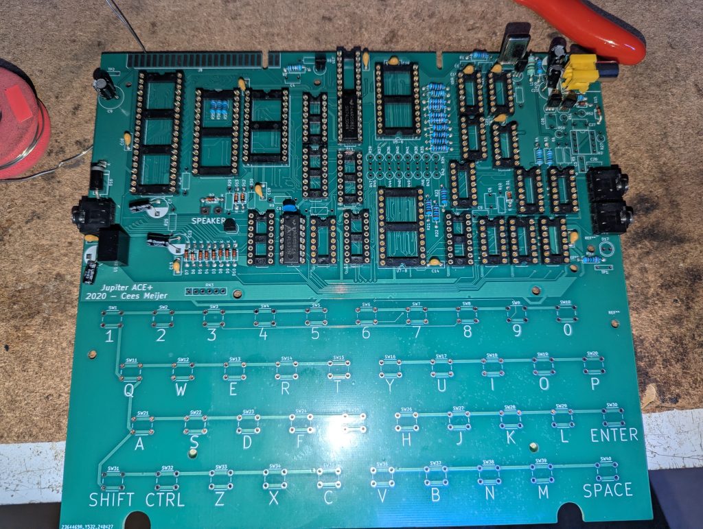 Building a Jupiter Ace