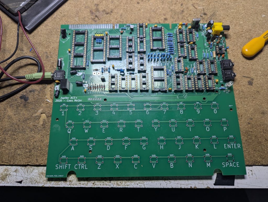 Building a Jupiter Ace