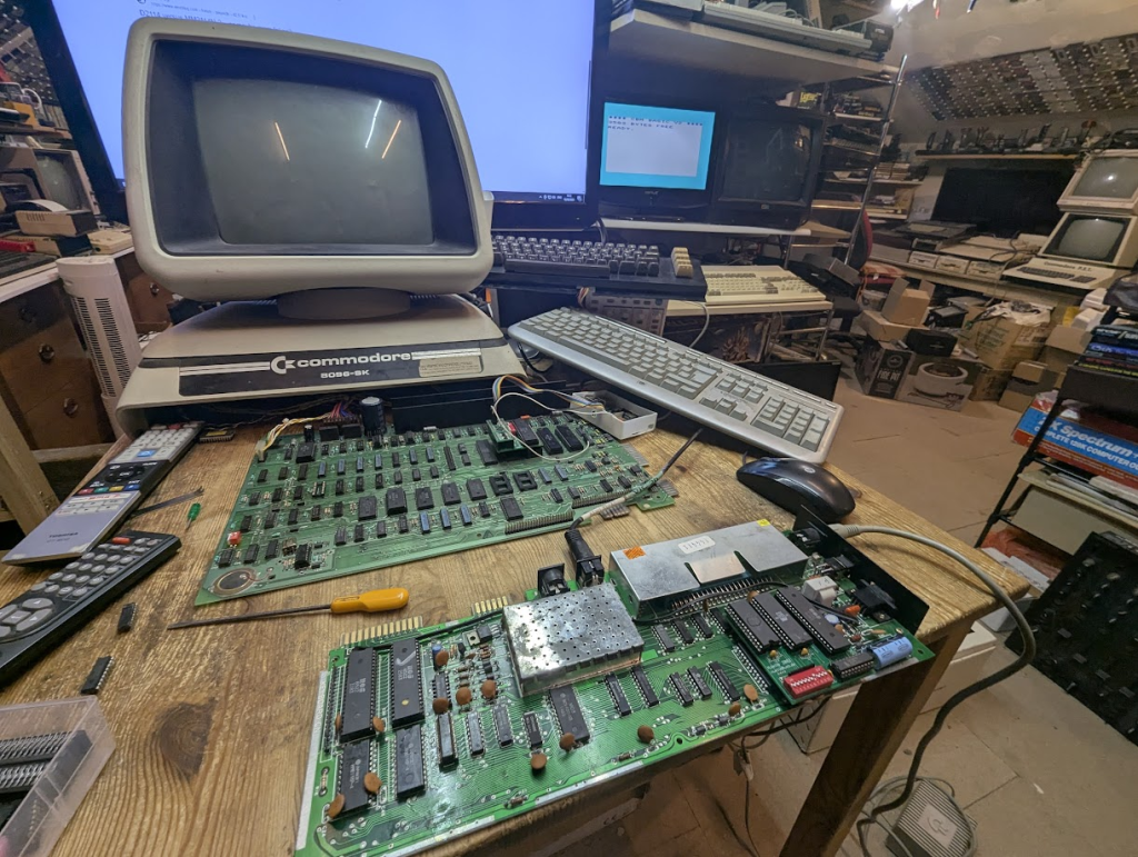 Commodore Pet 8096-SK Dead Repair