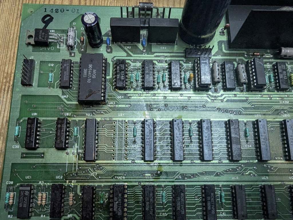 Commodore Pet 8096-SK Dead Repair