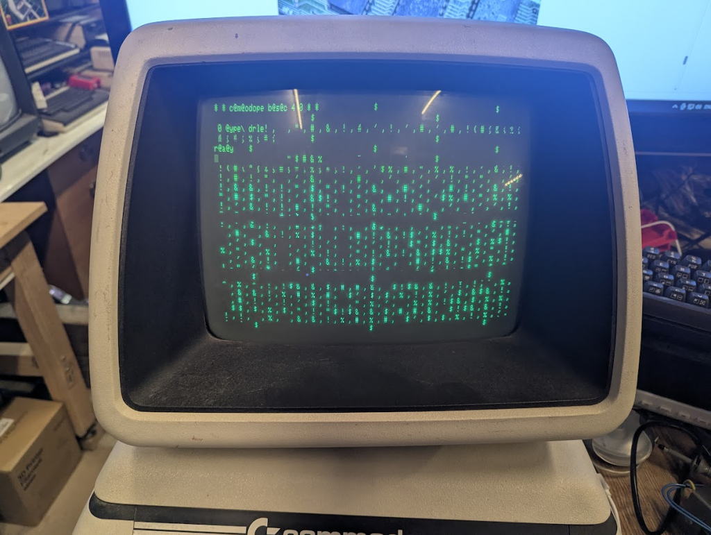Commodore Pet 8096-SK Dead Repair