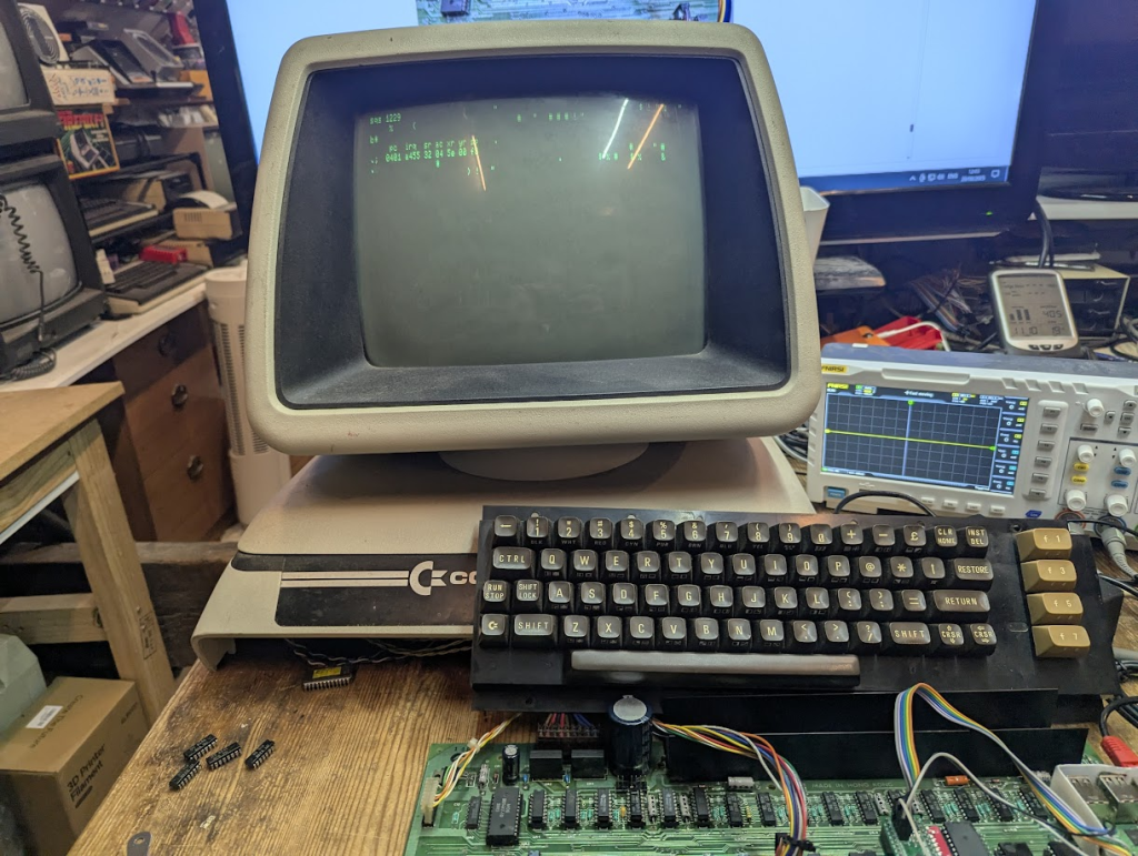 Commodore Pet 8096-SK Dead Repair