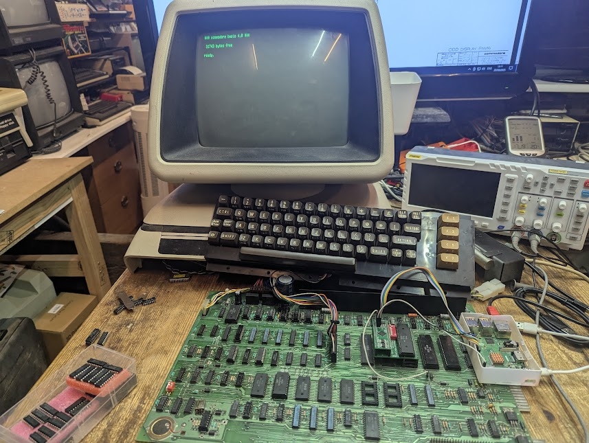 Commodore Pet 8096-SK Dead Repair